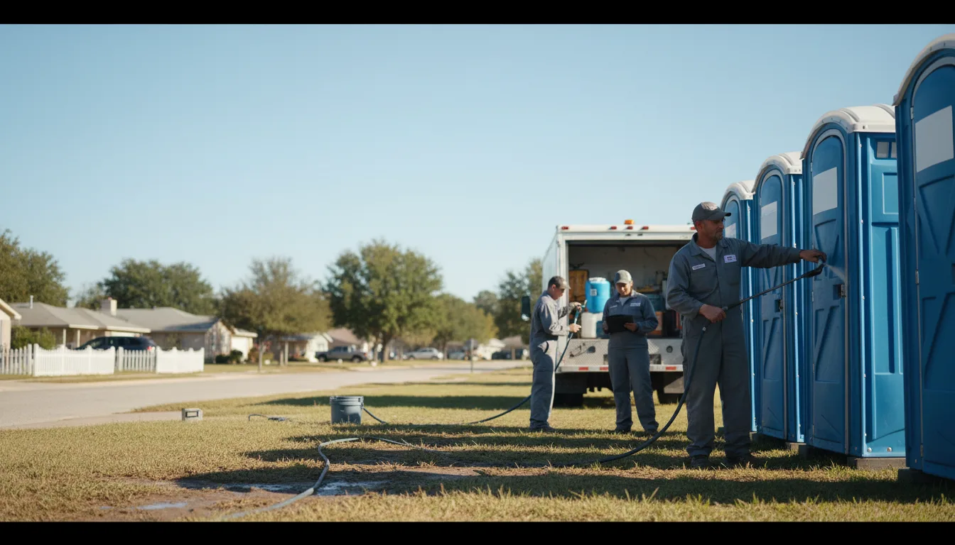 Long-Term Portable Toilet Rental in Fackler, AL near me